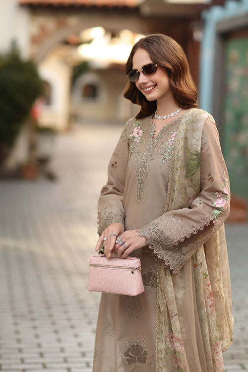 Noor Luxe Chikankari Lawn Collection 2026 - D-3B